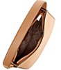 Color:Pale Peanut - Image 3 - Kensington Pebble Leather Large Hobo Shoulder Bag