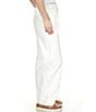 Color:White - Image 3 - Linen Pull On Pant