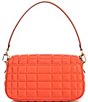 Color:Spiced Coral - Image 2 - Parker Medium Convertible Pouchette Shoulder Bag