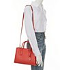 Color:Spiced Coral - Image 4 - Ruthie Small Satchel Bag