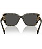 Color:Tortoise - Image 4 - Women's MK2199 55mm Rectangle Sunglasses