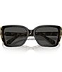 Color:Tortoise - Image 5 - Women's MK2199 55mm Rectangle Sunglasses