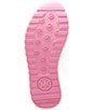 Color:White/Pink - Image 6 - MICHAEL Michael Kors Girls' Bille Dorian Metallic Detail Sneakers (Toddler)