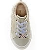 Color:Vanilla/Mocha - Image 5 - MICHAEL Michael Kors Girls' Izetta Regent Logo Slip-On Sneakers (Toddler)
