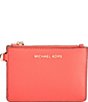 Color:Spiced Coral - Image 1 - Mercer Small Coin Purse Wristlet