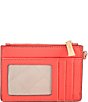 Color:Spiced Coral - Image 2 - Mercer Small Coin Purse Wristlet