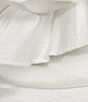 Color:White - Image 4 - Sweetheart Ruched Rosette Taffeta Mini Dress