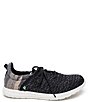 Color:Black Multi - Image 2 - Print Eco Anew Recycled Fabric Sneakers