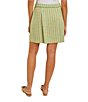 Color:Clover/Green/Multi - Image 2 - Tweed Knit Printed Inverted-Pleated Pull-On Mini Skirt