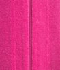 Color:Fuchsia - Image 3 - Stretch Terry Short Zip-Front Robe
