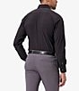 Color:Black - Image 2 - Leeward Solid Performance Stretch Long-Sleeve Woven Shirt