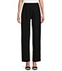 Color:Black - Image 1 - Coordinating High Rise Wide Leg Pull-On Pants