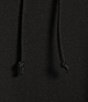 Color:Black - Image 4 - Long Sleeve Drawstring Lightweight Hoodie
