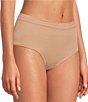 Color:Sable Rose - Image 1 - Seamless Cotton Brief Panty