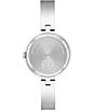 Color:Silver - Image 3 - Bold Women's Quartz Analog Stainless Steel Bangle Watch