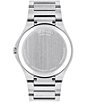 Color:Silver - Image 2 - S.E. Dual Finished Stainless Steel Bracelet Watch