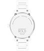 Color:White - Image 3 - Women's Bold 2.0 Quartz Analog White Ceramic Bracelet Watch