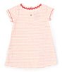 Color:Pink - Image 2 - Baby Girls 12-24 Months Short-Sleeve Birthday Girl T-Shirt Dress