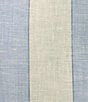 Color:Light Blue - Image 4 - Baird McNutt Linen Slim-Fit Small Stripe Short-Sleeve Woven Camp Shirt