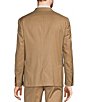 Color:Brown - Image 2 - Big & Tall Wanderin West Collection Slim Fit Pinstripe Suit Separates Jacket