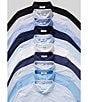 Color:White - Image 3 - Collezione Canclini Slim-Fit Herringbone Long-Sleeve Techno Woven Shirt