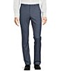 Color:Blue - Image 1 - Evan Extra Slim-Fit Houndstooth Suit Separates Dress Pants