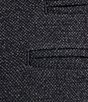 Color:Navy - Image 4 - Evan Extra Slim Fit Suit Separates Flat Front Dress Pants