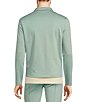 Color:Balsam Green - Image 2 - Liquid Luxury Slim Fit Full Zip Shirt Jacket