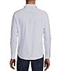 Color:White - Image 2 - Performance Stretch Slim Fit Medium Diamond Print Long Sleeve Woven Shirt