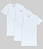 Color:White - Image 1 - Slim Fit Crew T-Shirts 3-Pack