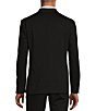 Color:Black - Image 2 - Wanderin West Collection Slim-Fit Double-Breasted Knit Suit Separates Jacket