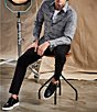 Color:Black - Image 4 - Wardrobe Essentials Alex Slim-Fit Knit Suit Separates Flat-Front Dress Pants