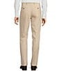 Color:Stone - Image 2 - Wardrobe Essentials Alex Slim Fit TekFit Waistband Suit Separates Flat Front Dress Pants