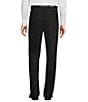 Color:Black - Image 2 - Wardrobe Essentials Alex Slim Fit TekFit Waistband Suit Separates Flat Front Dress Pants