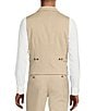 Color:Stone - Image 2 - Wardrobe Essentials Shawl Suit Separates Vest