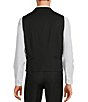 Color:Black - Image 2 - Wardrobe Essentials Shawl Suit Separates Vest