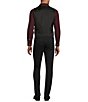Color:Black - Image 4 - Wardrobe Essentials Suit Separates Twill Vest