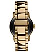 Color:Gold - Image 2 - Men's Classic II Analog Gold Stainless Steel Bracelet Watch