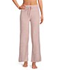 Color:Nude Blush - Image 1 - N by Natori Aura Heather Ribbed Knit Coordinating Lounge Pants
