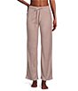Color:Grey Violet - Image 1 - N by Natori Brushed Terry Coordinating Lounge Pants