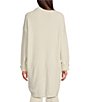 Color:Opal - Image 2 - N Natori Chenille Open Front Lounge Cardigan