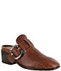 Color:Chestnut Leather - Image 1 - Choice Leather Mules