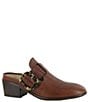 Color:Chestnut Leather - Image 2 - Choice Leather Mules