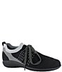 Color:Black/Grey Knit - Image 1 - Tama Knit Orthotic Friendly Sneakers