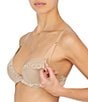 Color:Cafe - Image 3 - Feathers Maternity Plunging Contour Bra