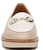 Color:Coastal Tan Warm White - Image 6 - Adiline-Bit Leather Slip-On Lightweight Loafers