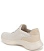 Color:Porcelain - Image 4 - Emerge Knit Lace-Up Walking Sneakers