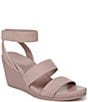 Color:Thistle Purple - Image 1 - Ignite Nubuck Ankle Strap Casual Wedge Sandals