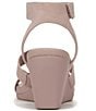Color:Thistle Purple - Image 3 - Ignite Nubuck Ankle Strap Casual Wedge Sandals