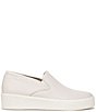 Color:Warm White - Image 2 - Marianne 3.0 Leather Platform Slip-On Sneakers